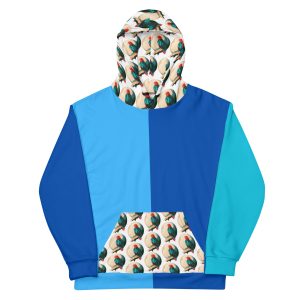 Unisex Hoodie (All-over-print) with bird